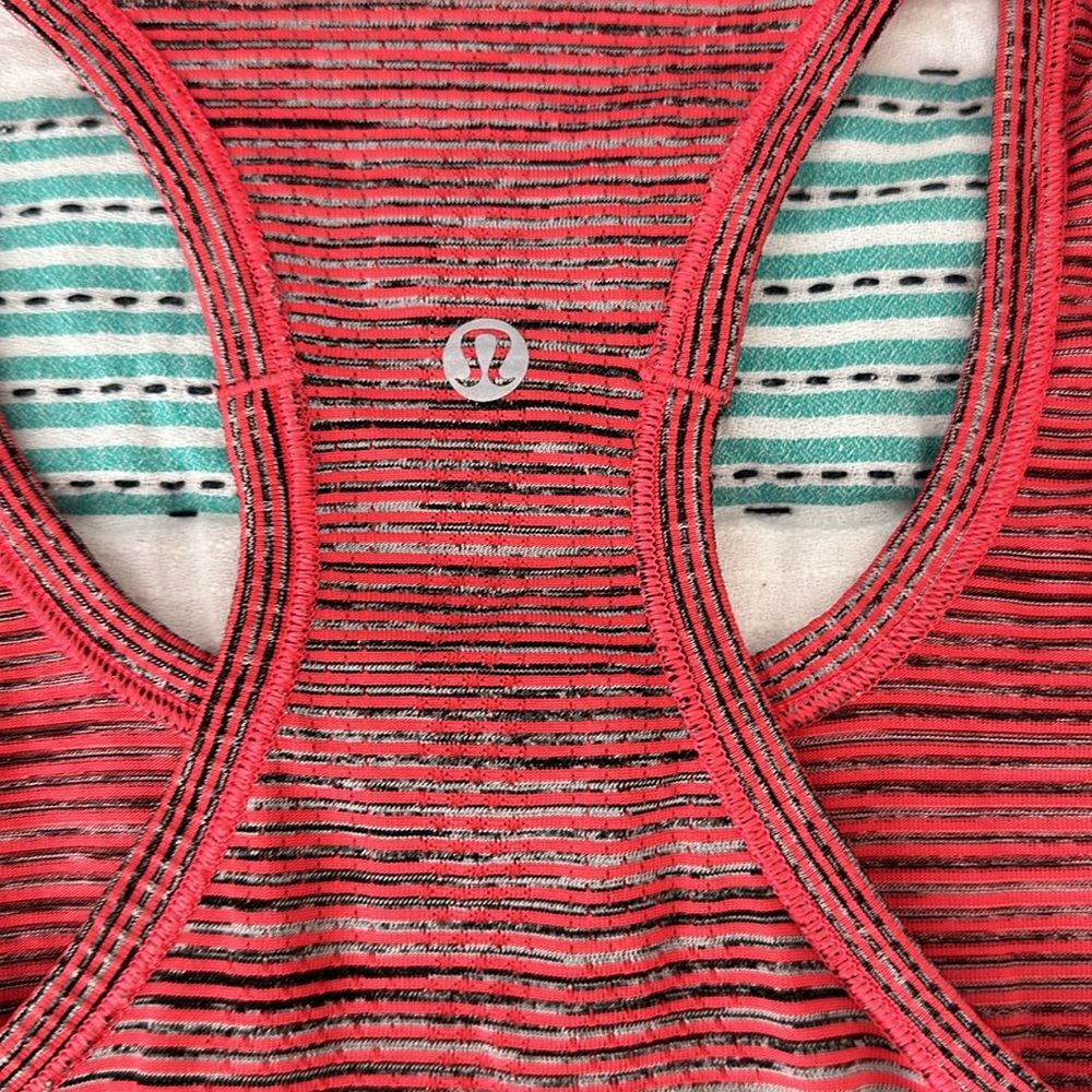 Lululemon Red And Black Swiftly Tech Racerback Ta… - image 8